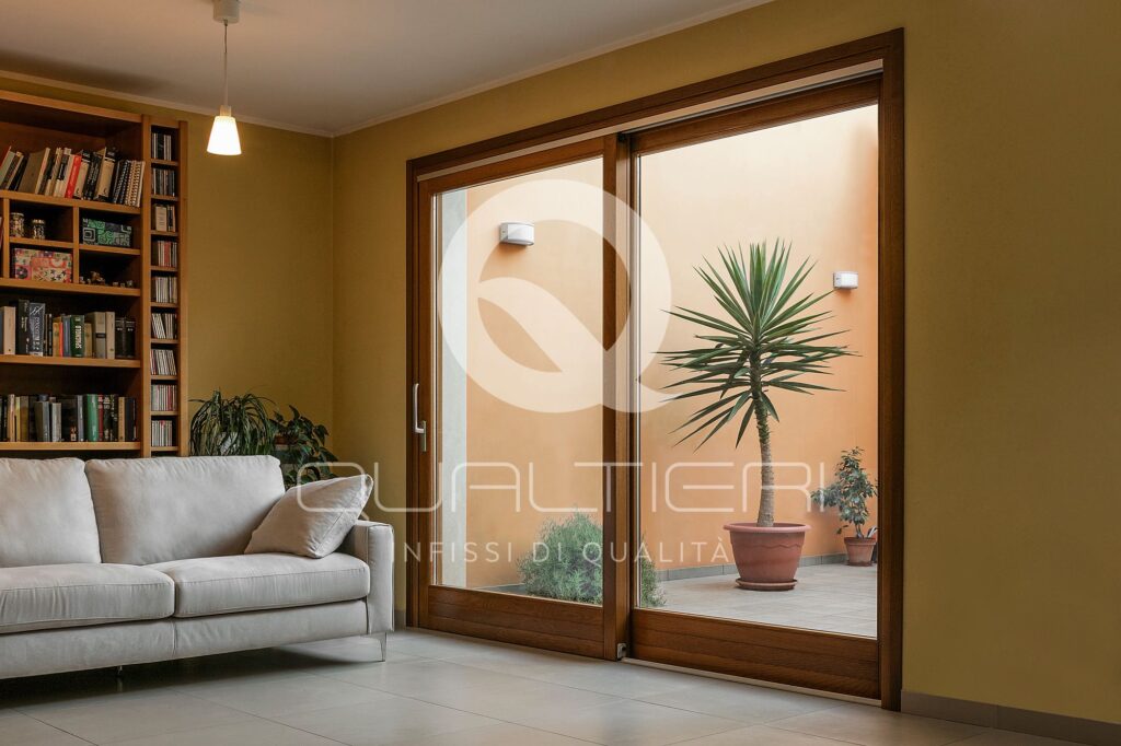 Infissi PVC effetto legno Infissi PVC effetto legno